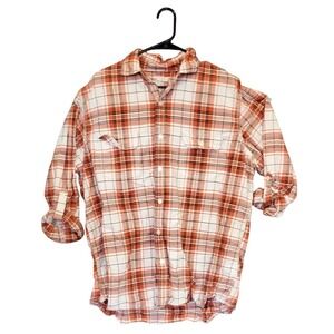 Sonoma Life Style Button-Up Shirt Men's Size M Multicolor Long Sleeve Plaid‎